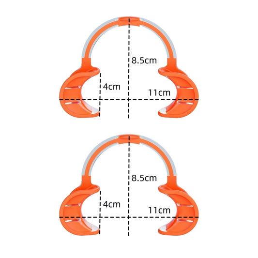 Dental Mouth Opener Soft Silicone C-Shape Intraoral Lip Cheek Retractor Orthodontic Expander Dentistry Oral Care Tool Materials